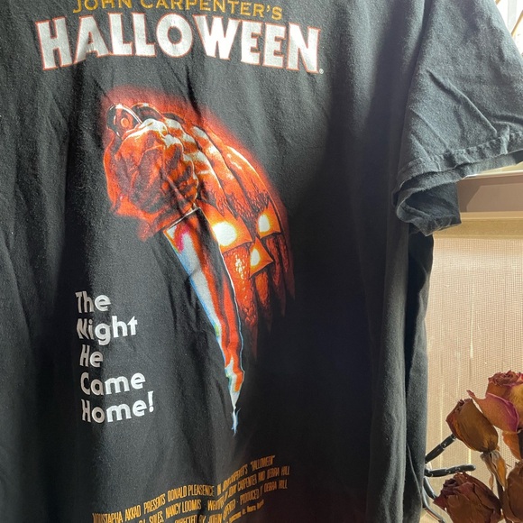 John Carpenters Halloween promo movie poster tee - Picture 12 of 14